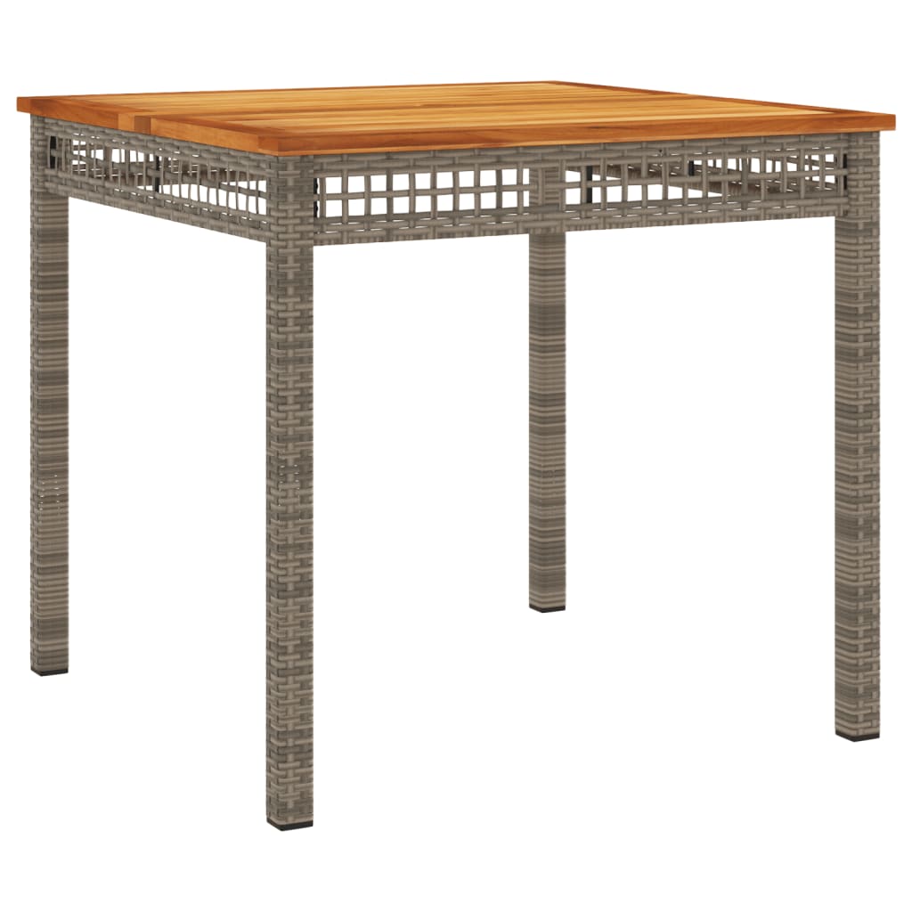 Set mobilier de grădină cu perne, 5 piese, gri, poliratan GartenMobel Dekor