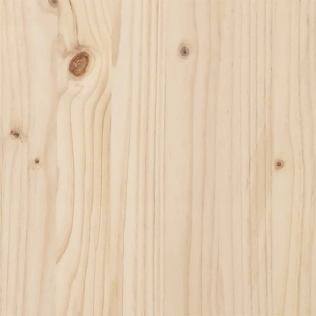 Cadru de pat cu tăblie, 120x200 cm, lemn masiv de pin GartenMobel Dekor