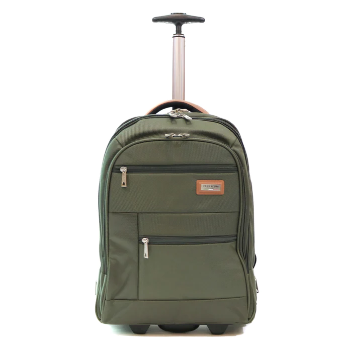 Rucsac tip Troler Ella Icon Atena Verde - 49x35x23 cm ComfortTravel Luggage