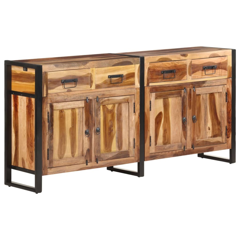 Servantă, 172x35x80 cm, lemn masiv acacia cu finisaj miere GartenMobel Dekor