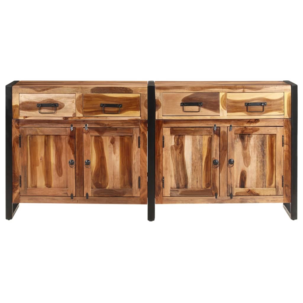 Servantă, 172x35x80 cm, lemn masiv acacia cu finisaj miere GartenMobel Dekor