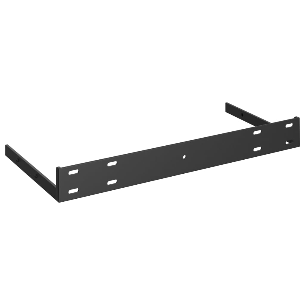 Raft de perete suspendat, gri, 50x23x3,8 cm, MDF GartenMobel Dekor