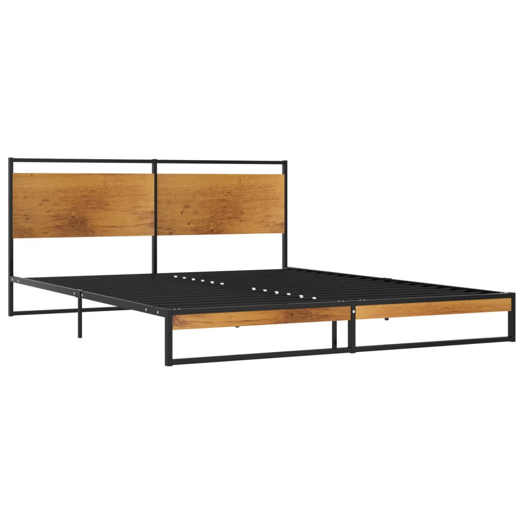 Cadru de pat, 140x200 cm, metal GartenMobel Dekor