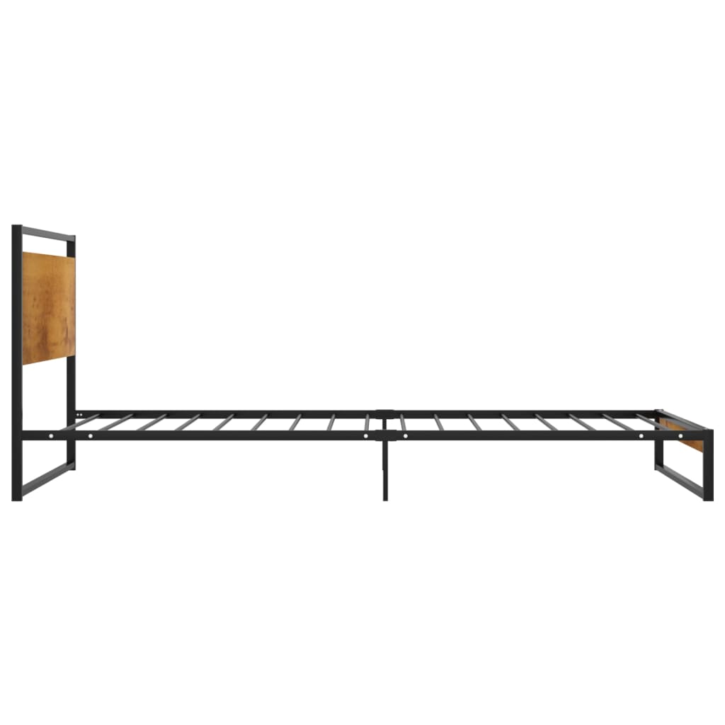 Cadru de pat, 90x200 cm, metal GartenMobel Dekor