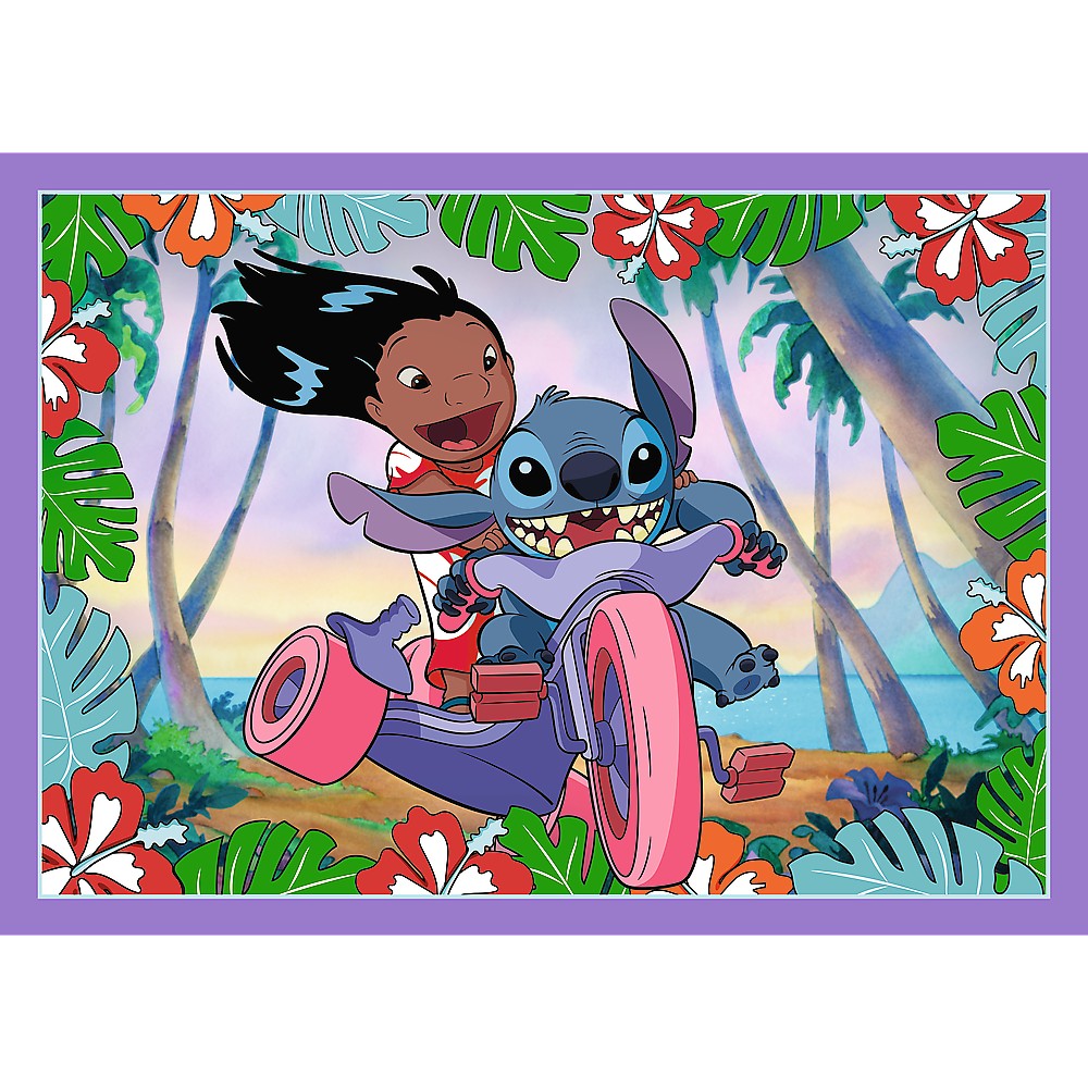 PUZZLE TREFL 4IN1 STITCH ZIUA FERMECATA SuperHeroes ToysZone