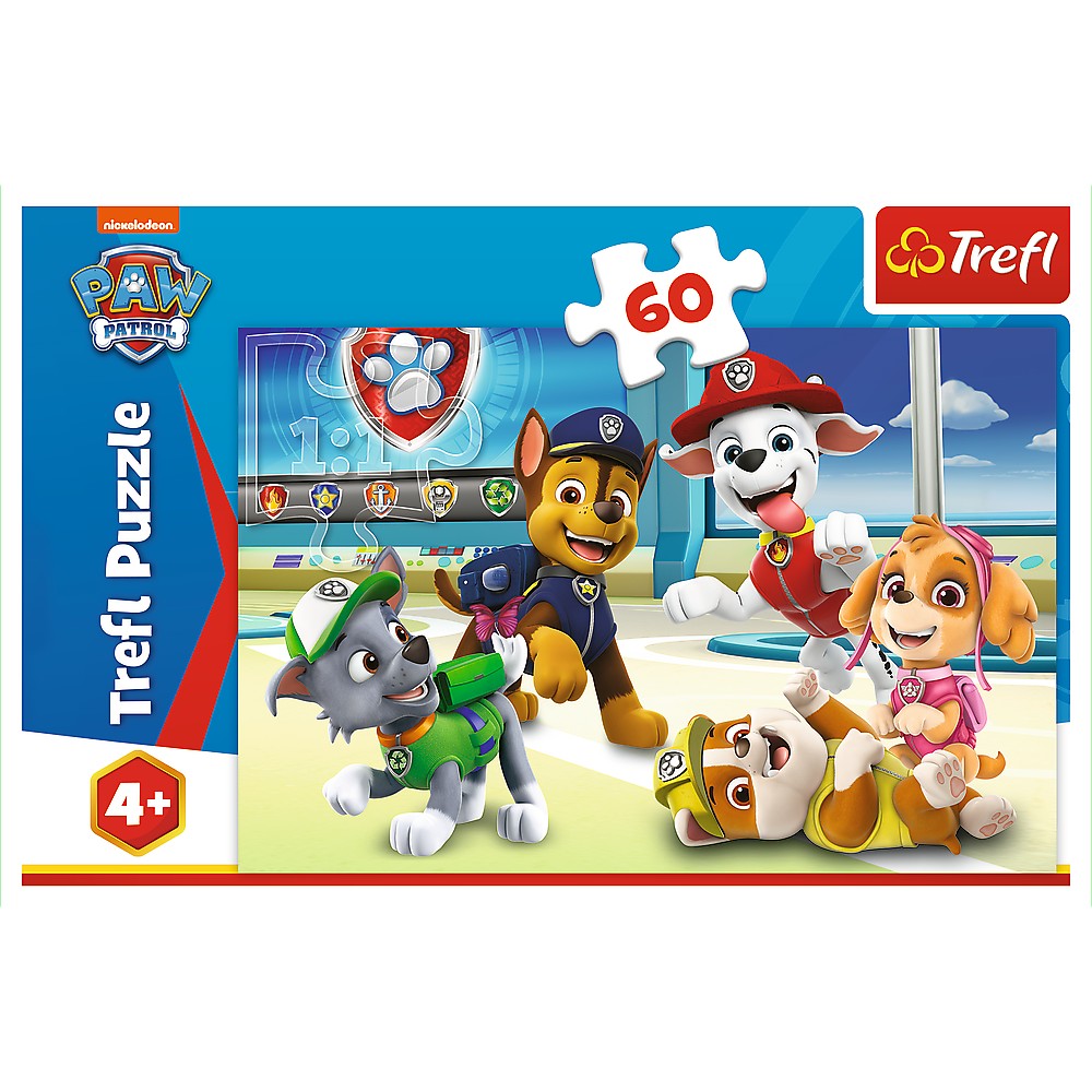 PUZZLE TREFL 60 PATRULA CATELUSILOR IN LUMEA CATEILOR SuperHeroes ToysZone