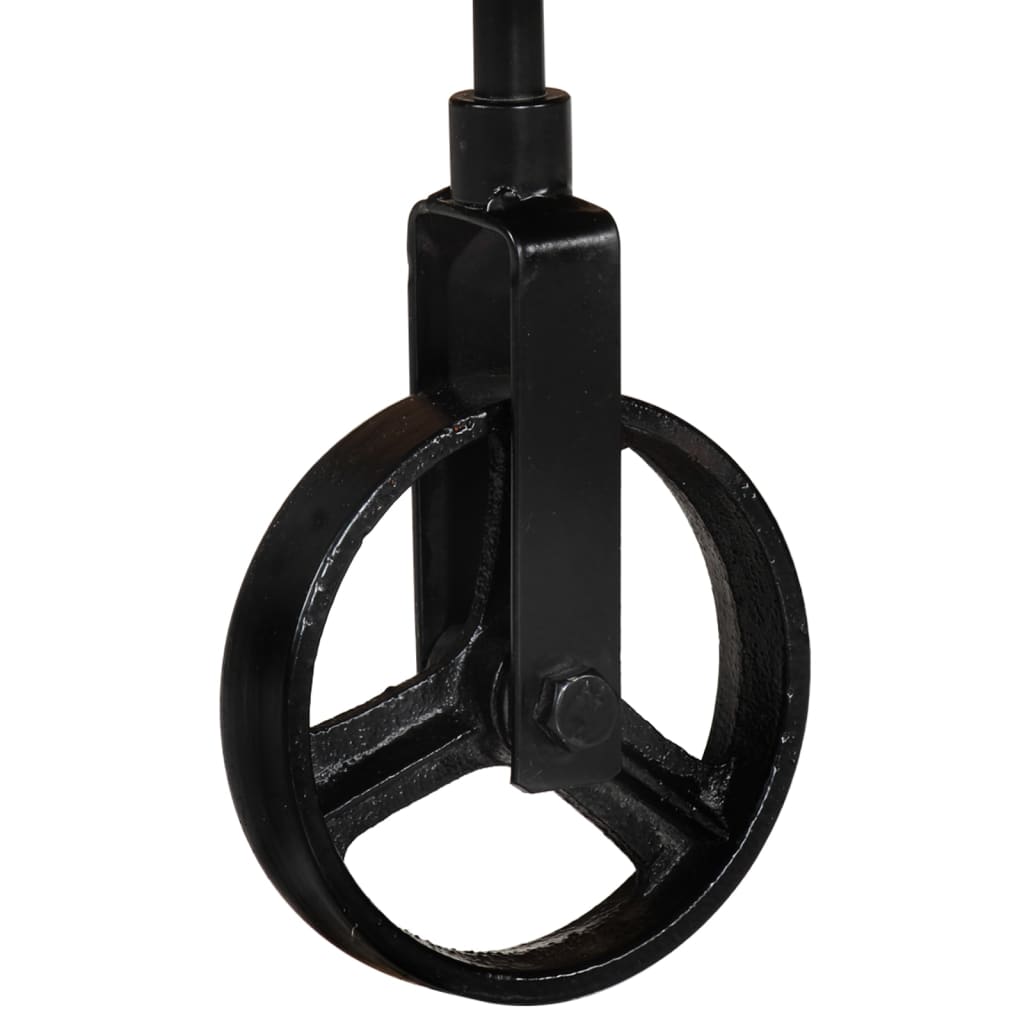 Măsuță de cafea cu roți, 100x60x26 cm, lemn masiv reciclat GartenMobel Dekor