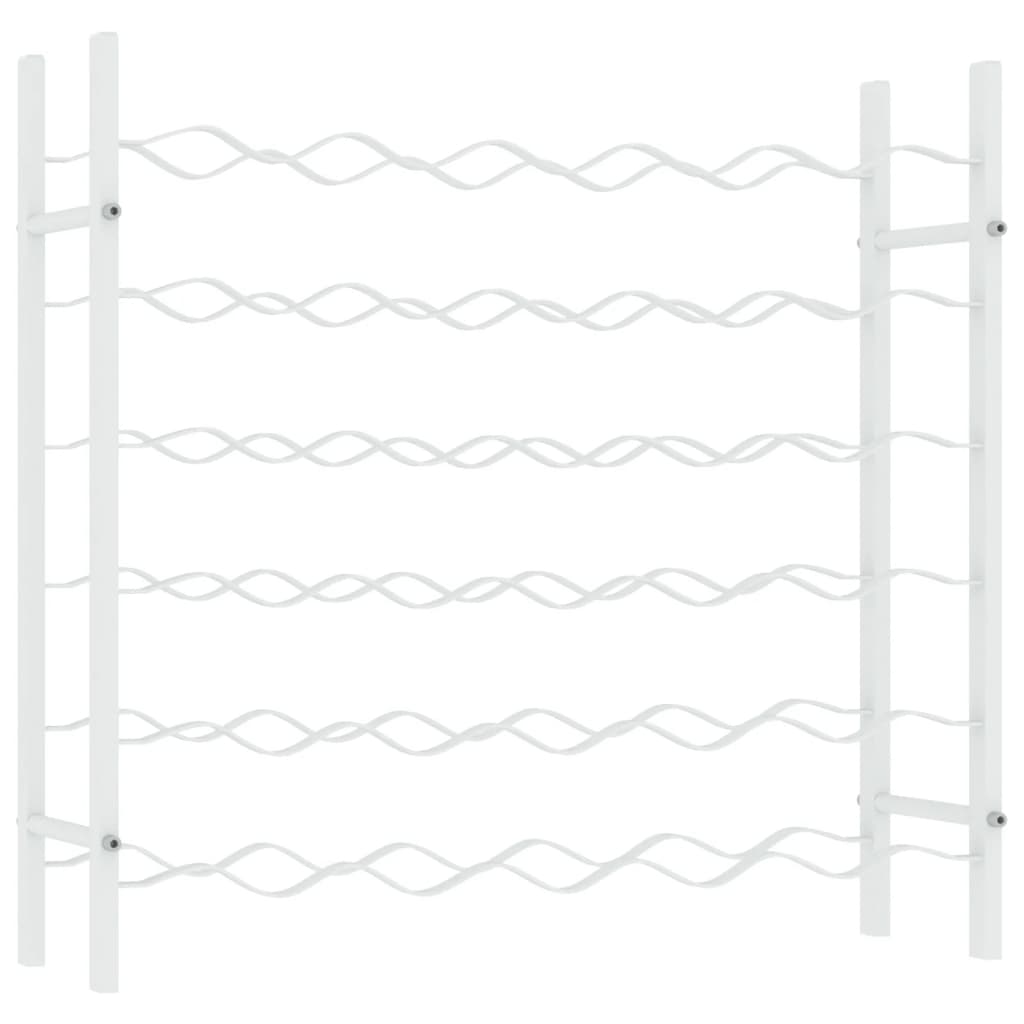 Suport sticle de vin pentru 36 sticle, metal GartenMobel Dekor