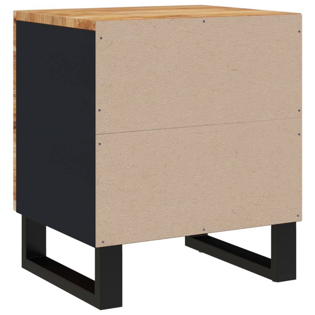 Noptiere, 2 buc., 40x33x46 cm, lemn masiv de acacia GartenMobel Dekor