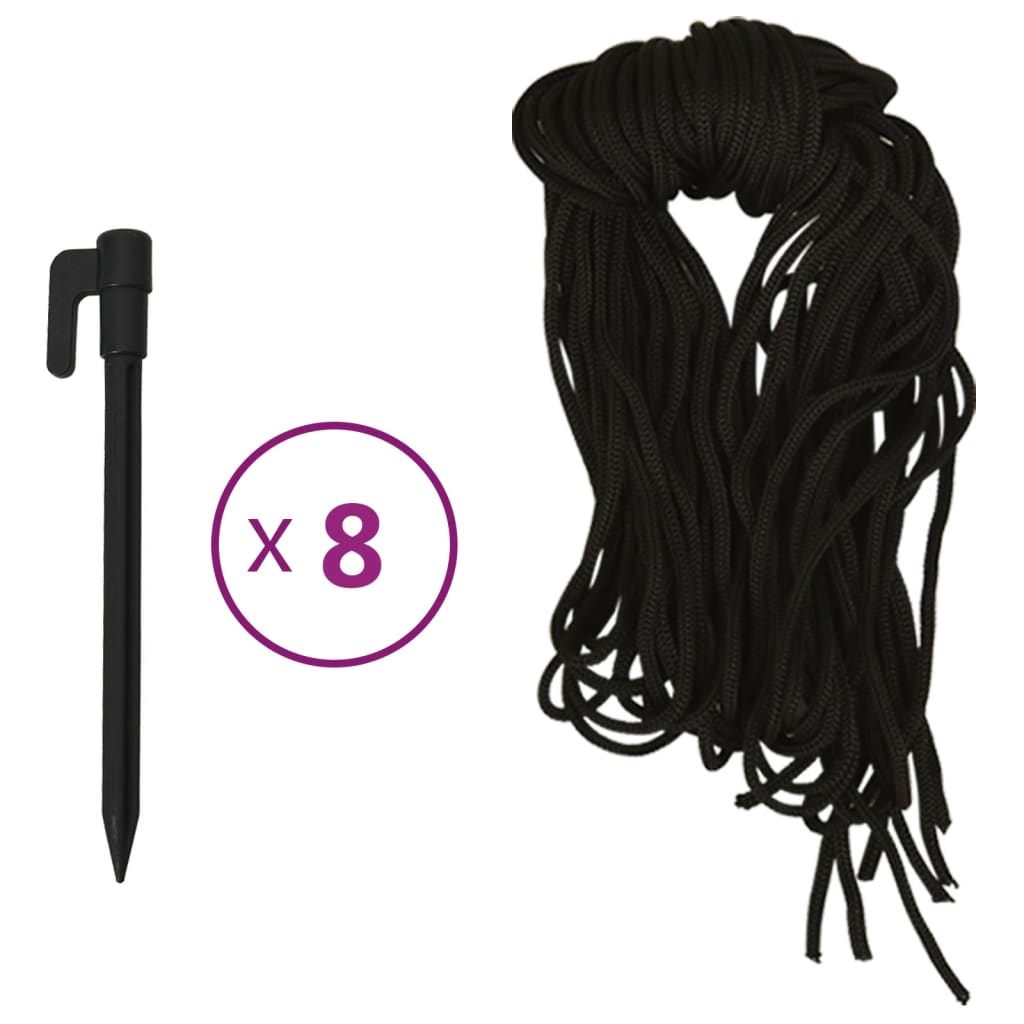 Decorațiune gonflabilă cu Moș Crăciun și reni, LED-uri, 130 cm GartenMobel Dekor