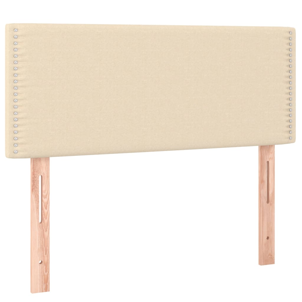Tăblie de pat, crem, 100x5x78/88 cm, textil GartenMobel Dekor