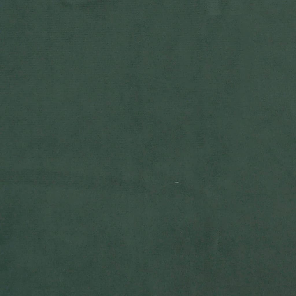 Tăblii de pat, 2 buc, verde închis, 100x5x78/88 cm, catifea GartenMobel Dekor