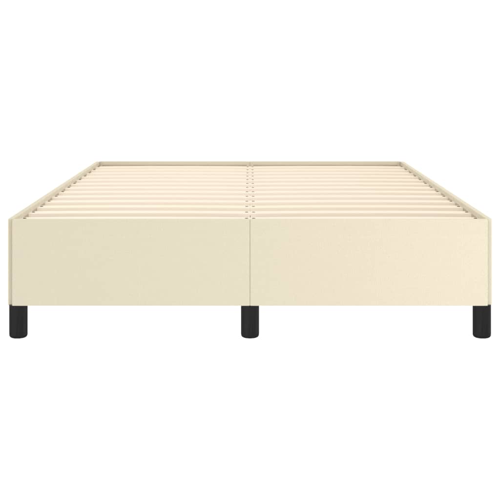 Cadru de pat, crem, 140x200 cm, piele ecologică GartenMobel Dekor