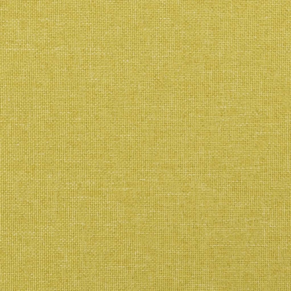 Cadru de pat, verde, 200x200 cm, material textil GartenMobel Dekor