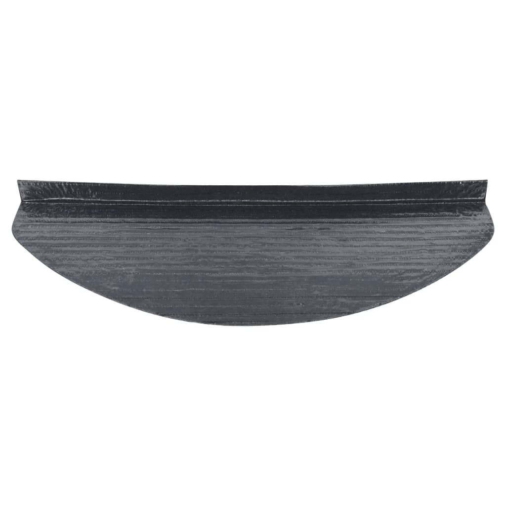 Covorașe de scări autoadezive, 10 buc., gri, 65x22,5x3,5 cm GartenMobel Dekor