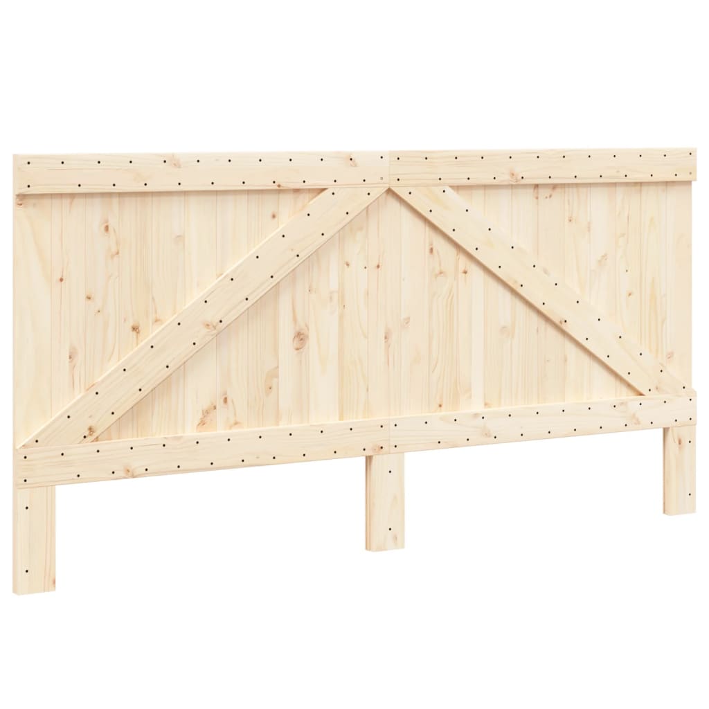 Tăblie de pat, 200x104 cm, lemn masiv de pin GartenMobel Dekor