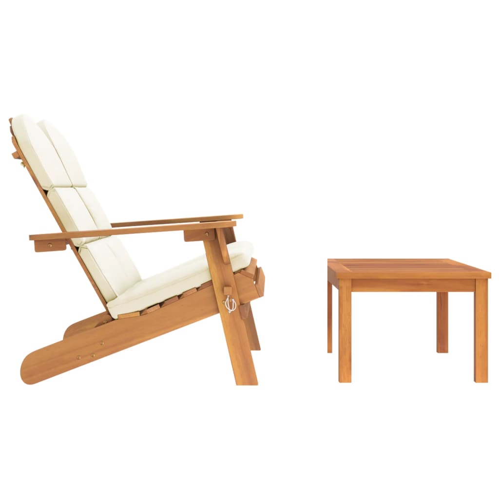 Set mobilier de grădină Adirondack, 2 piese, lemn masiv acacia GartenMobel Dekor