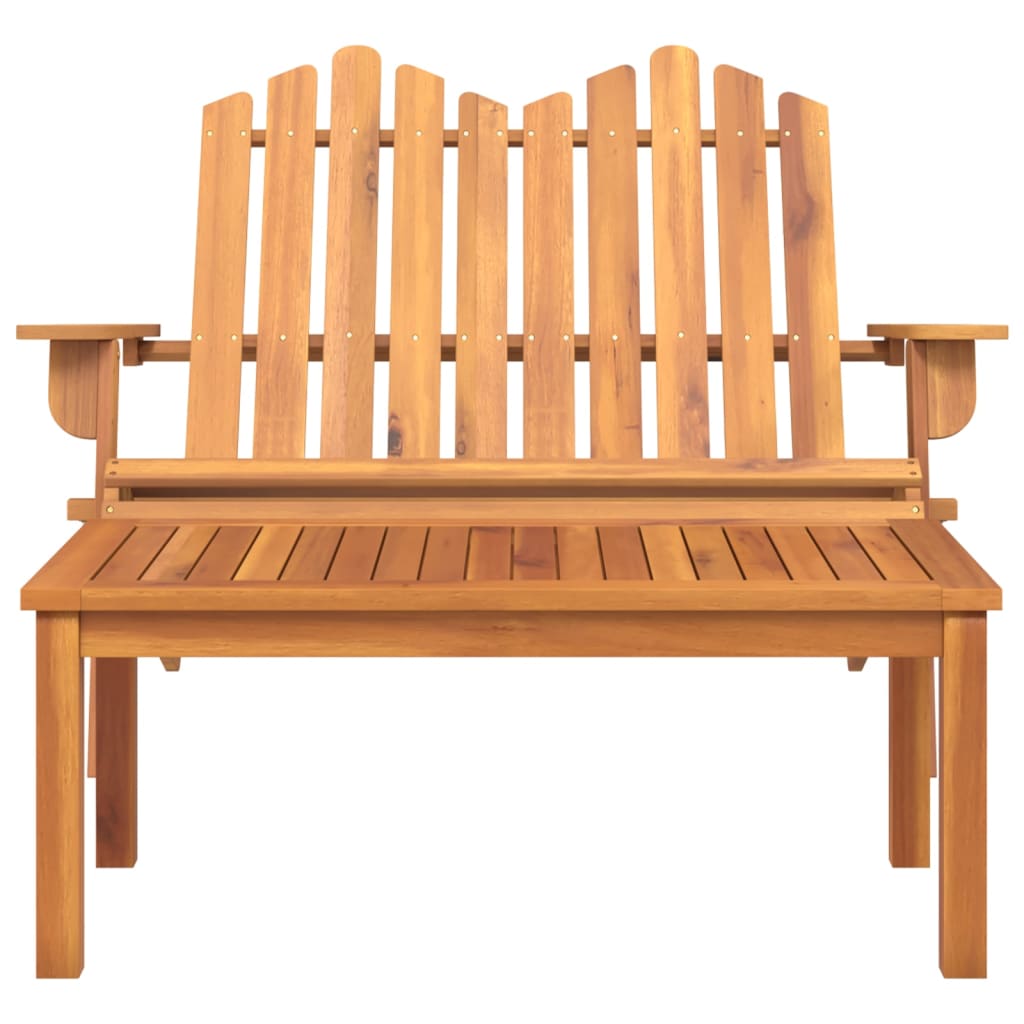 Set mobilier de grădină Adirondack, 2 piese, lemn masiv acacia GartenMobel Dekor