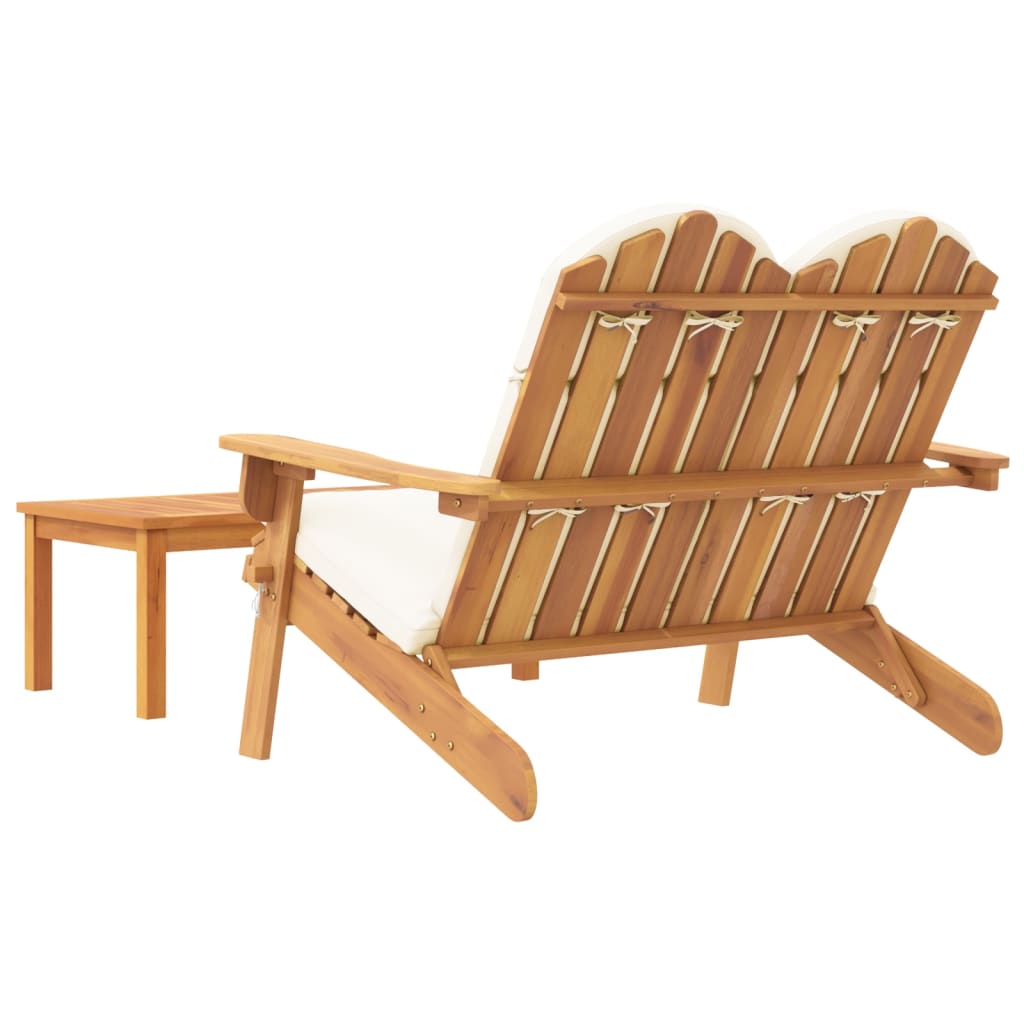Set mobilier de grădină Adirondack, 2 piese, lemn masiv acacia GartenMobel Dekor