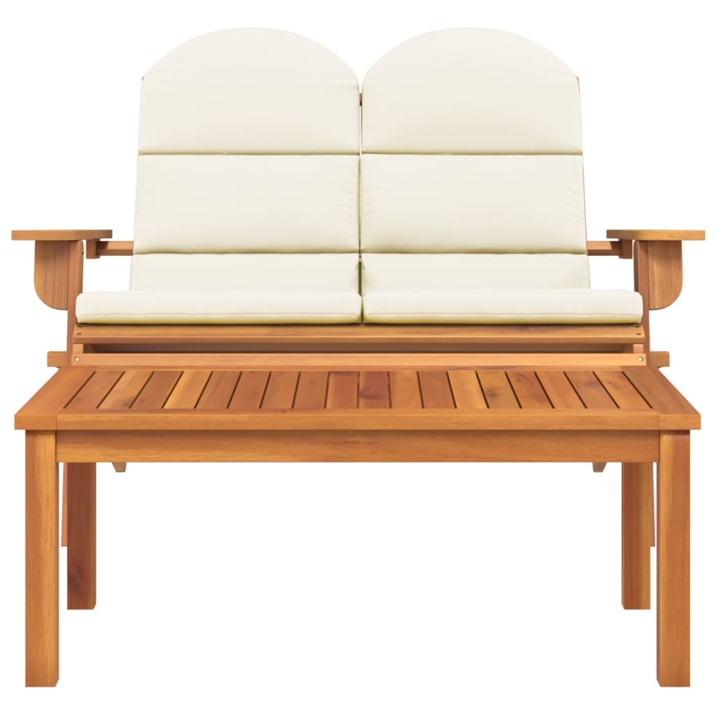 Set mobilier de grădină Adirondack, 2 piese, lemn masiv acacia GartenMobel Dekor