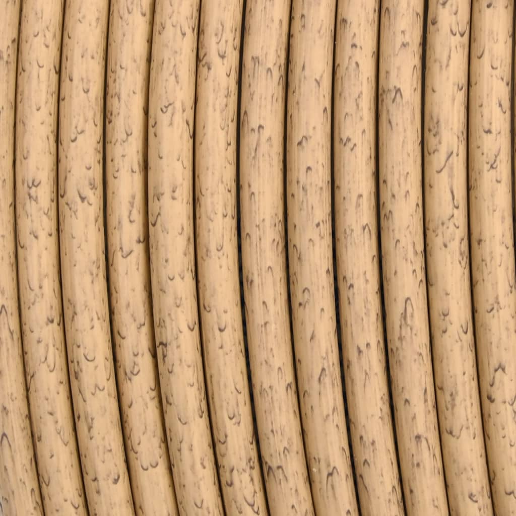 Set mobilier de grădină cu perne gri închis, 3 piese, poliratan GartenMobel Dekor