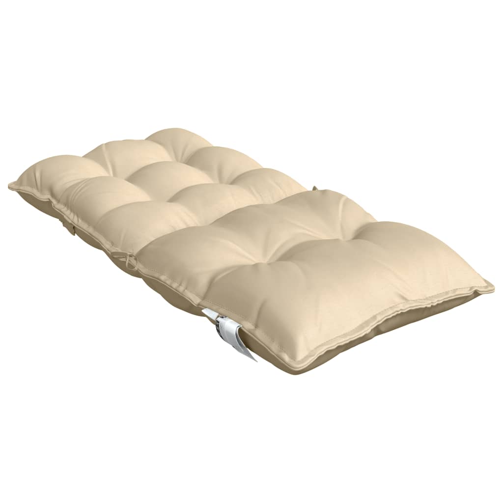 Perne scaun cu spătar mic, 4 buc., bej, textil oxford GartenMobel Dekor