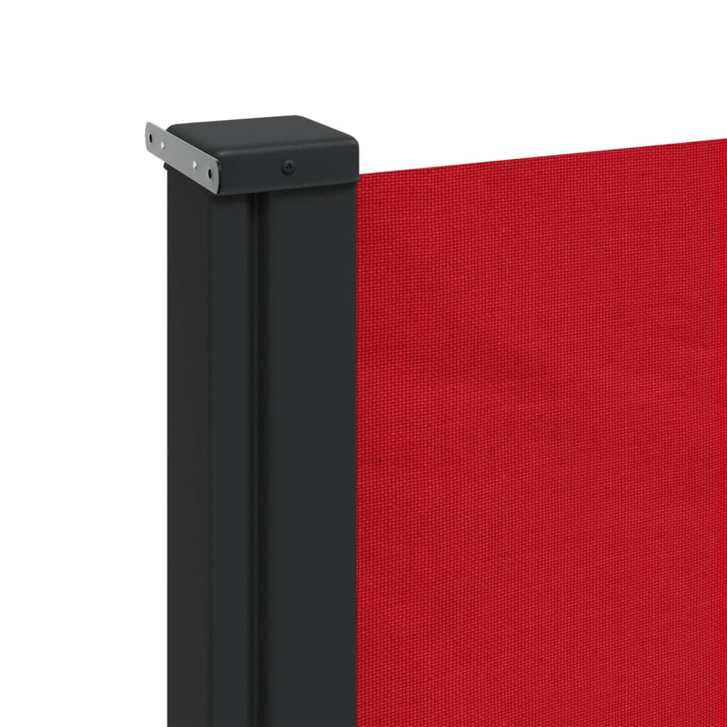 Copertina laterală retractabilă, roșu, 140x500 cm GartenMobel Dekor