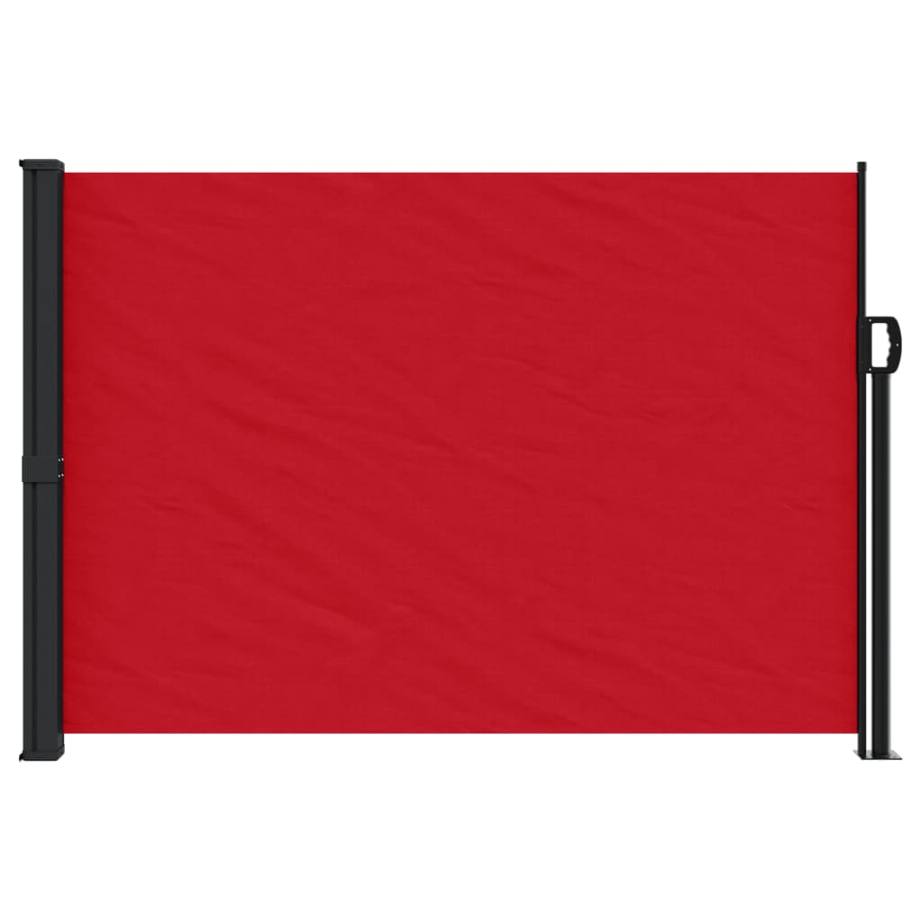 Copertina laterală retractabilă, roșu, 140x500 cm GartenMobel Dekor