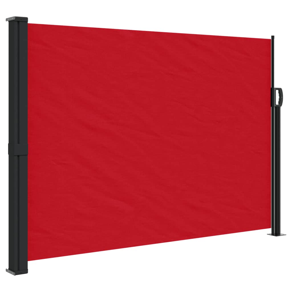 Copertina laterală retractabilă, roșu, 140x500 cm GartenMobel Dekor
