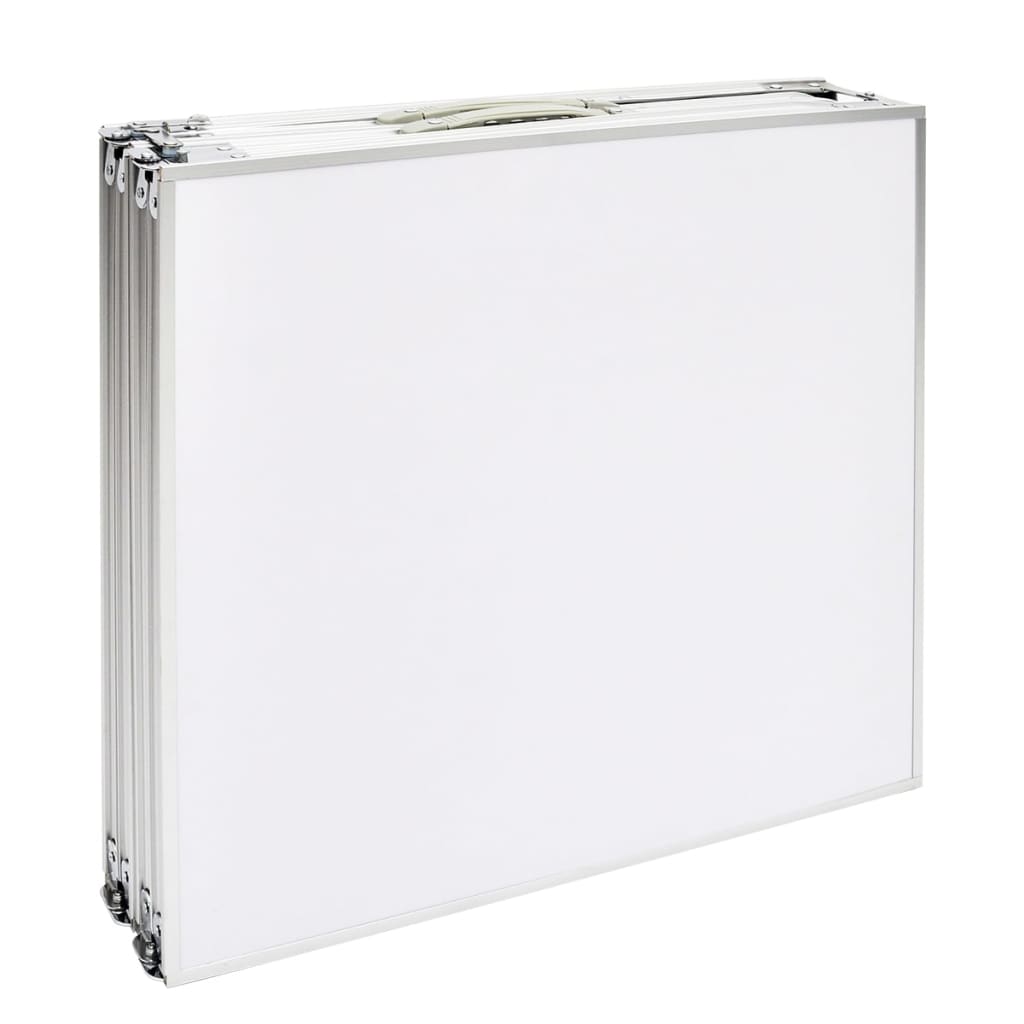 Masă camping din aluminiu reglabilă 240 x 60 cm GartenMobel Dekor