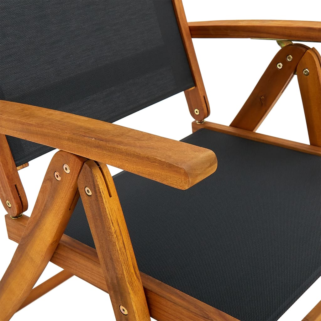 Set mobilier de exterior, 7 piese, lemn masiv de acacia GartenMobel Dekor