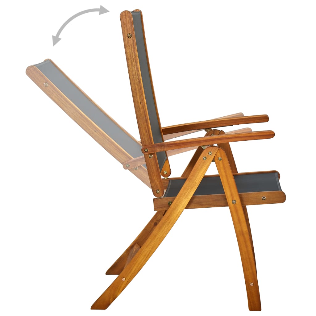 Set mobilier de exterior, 7 piese, lemn masiv de acacia GartenMobel Dekor