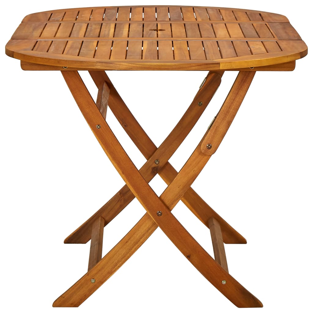 Set mobilier de exterior, 7 piese, lemn masiv de acacia GartenMobel Dekor