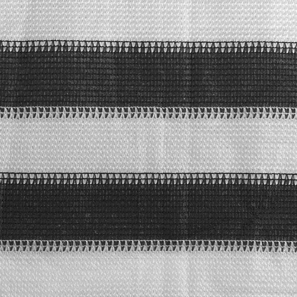 Prelată pentru balcon din HDPE, 90 x 600 cm, antracit și alb GartenMobel Dekor