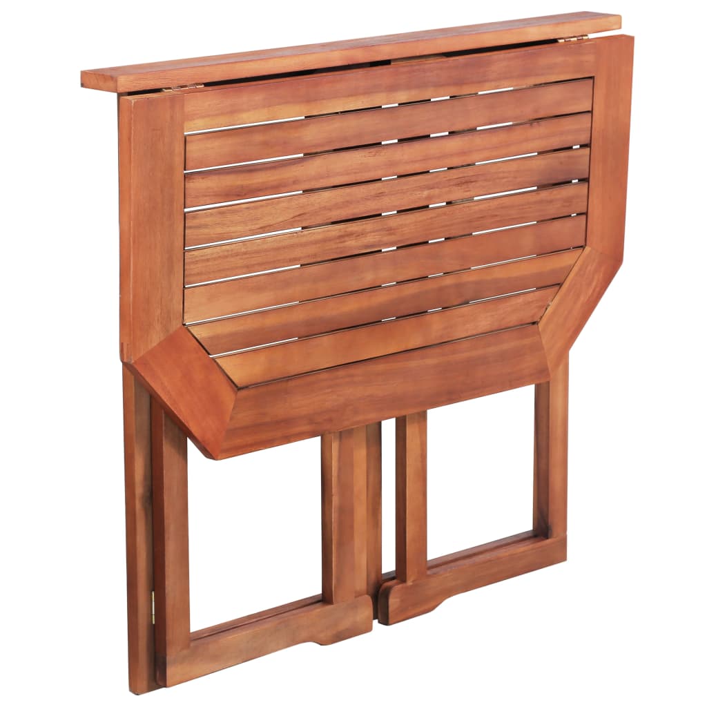 Set mobilier bistro, 2 piese, lemn masiv de acacia GartenMobel Dekor