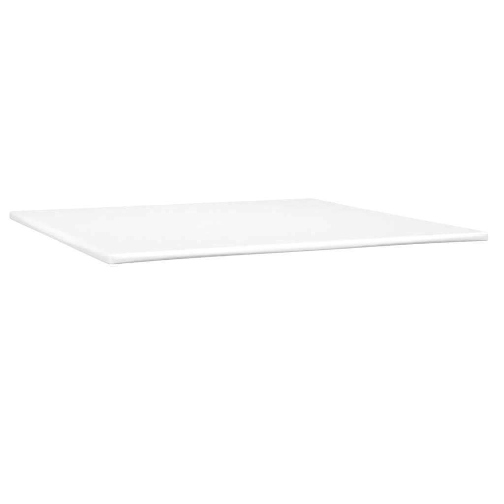 Pat box spring cu saltea, gri deschis, 200x200 cm, textil GartenMobel Dekor