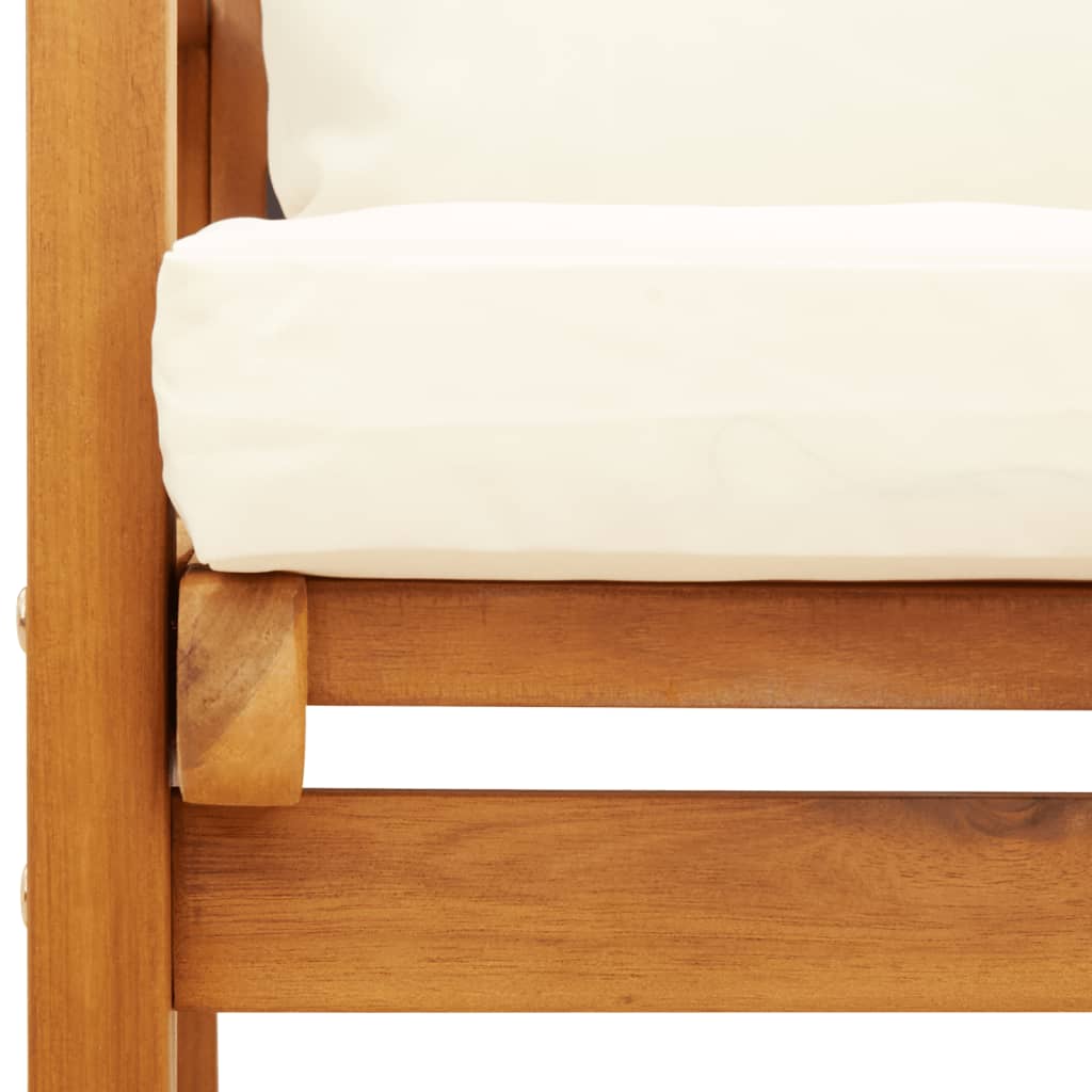 Set de grădină cu pernă, lemn masiv de acacia GartenMobel Dekor