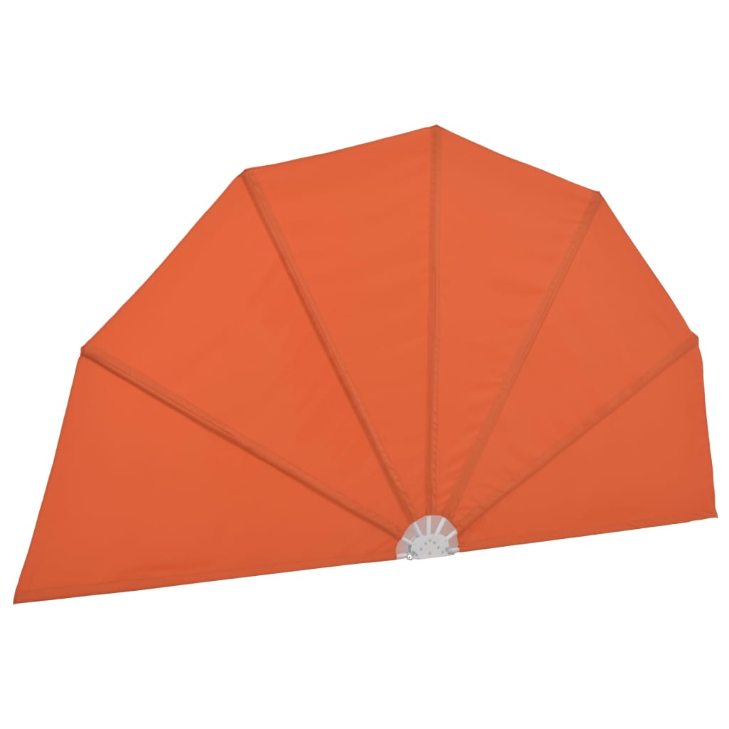 Copertină laterală pliabilă de terasă, cărămiziu, 200 cm GartenMobel Dekor