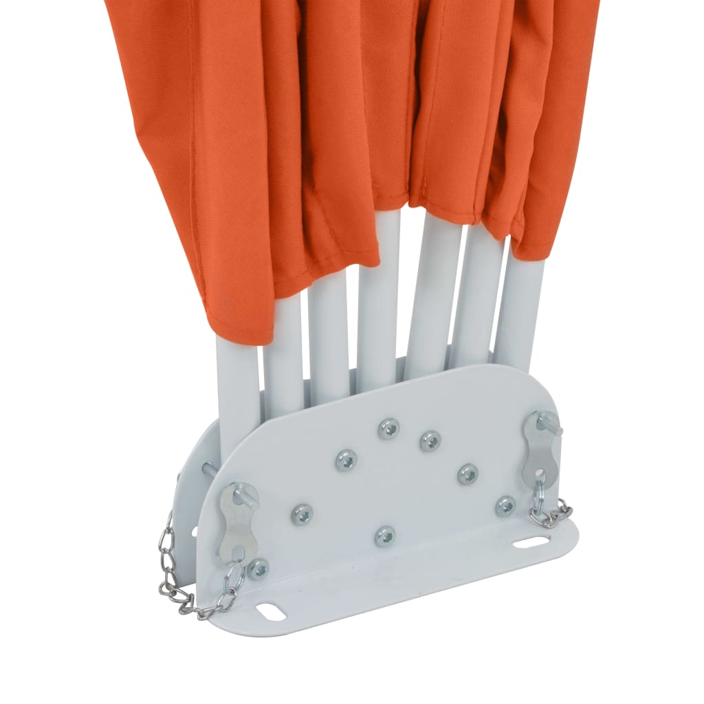 Copertină laterală pliabilă de terasă, cărămiziu, 200 cm GartenMobel Dekor