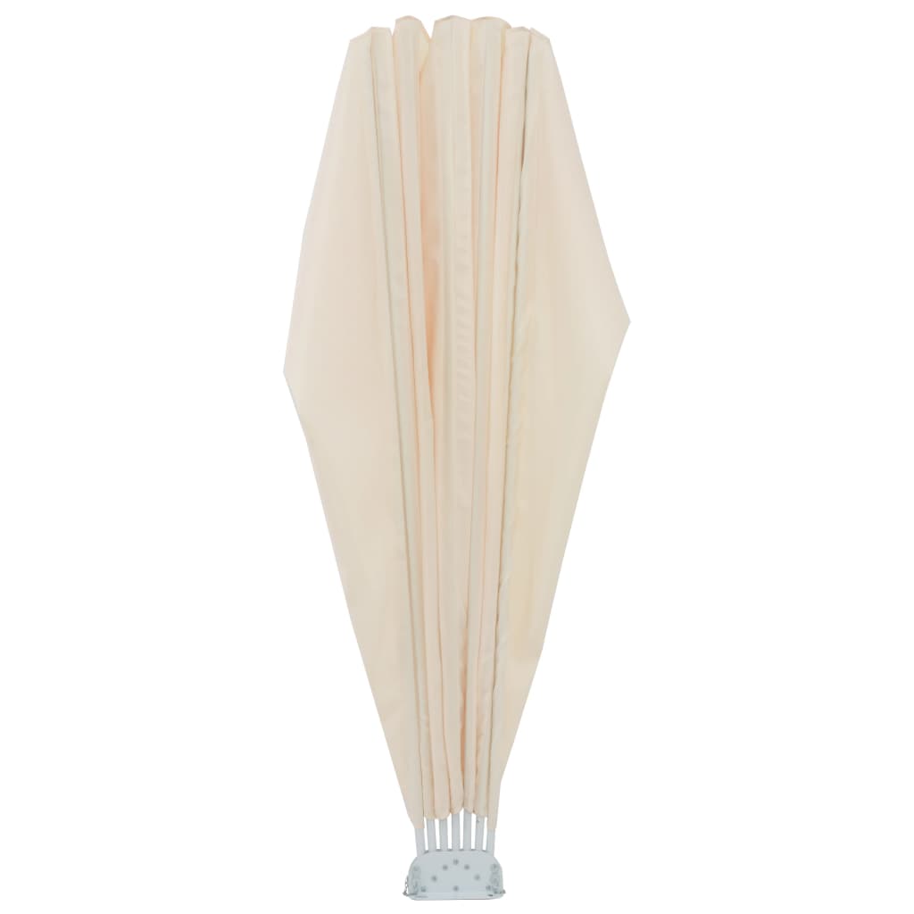 Copertină laterală pliabilă de terasă, crem, 160 cm GartenMobel Dekor