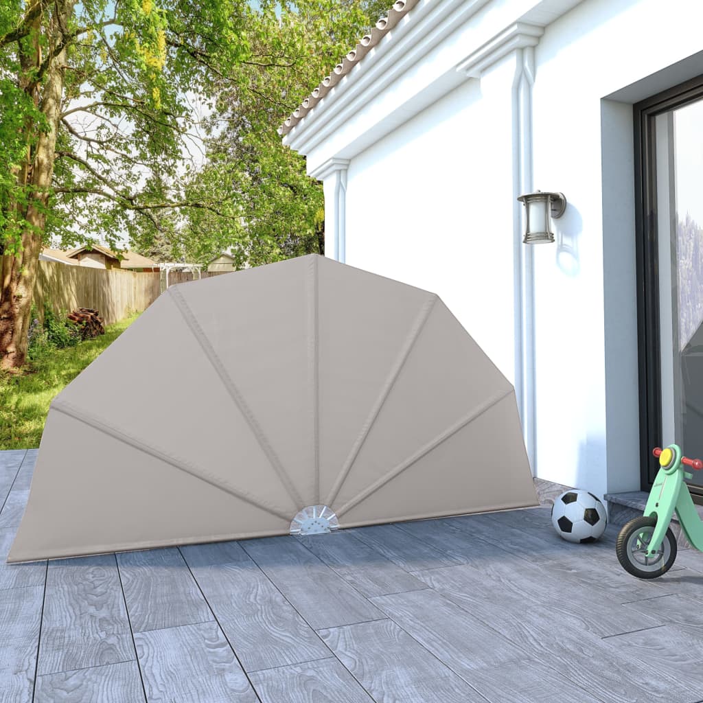 Copertină laterală pliabilă de terasă, crem, 160 cm GartenMobel Dekor