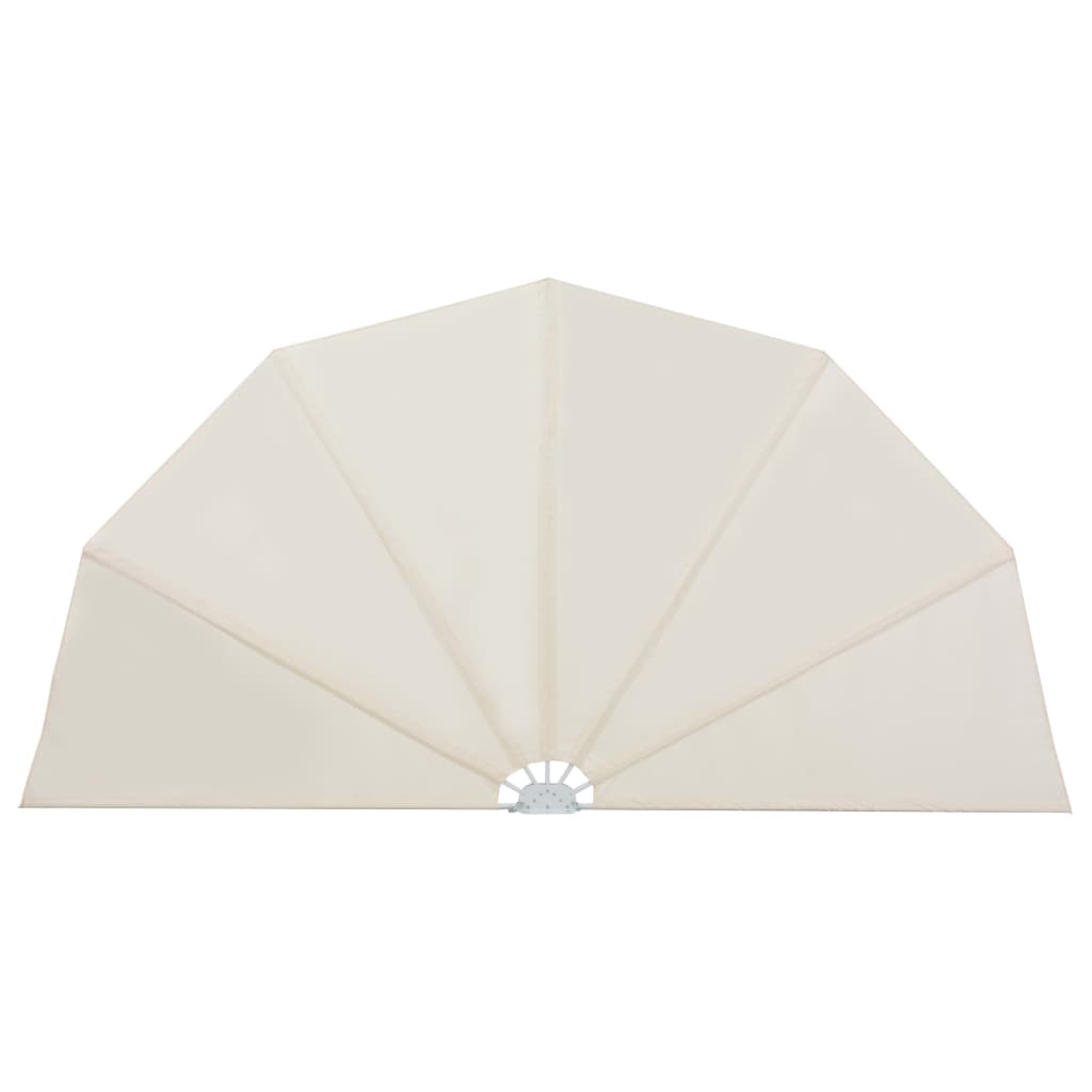 Copertină laterală pliabilă de terasă, crem, 160 cm GartenMobel Dekor