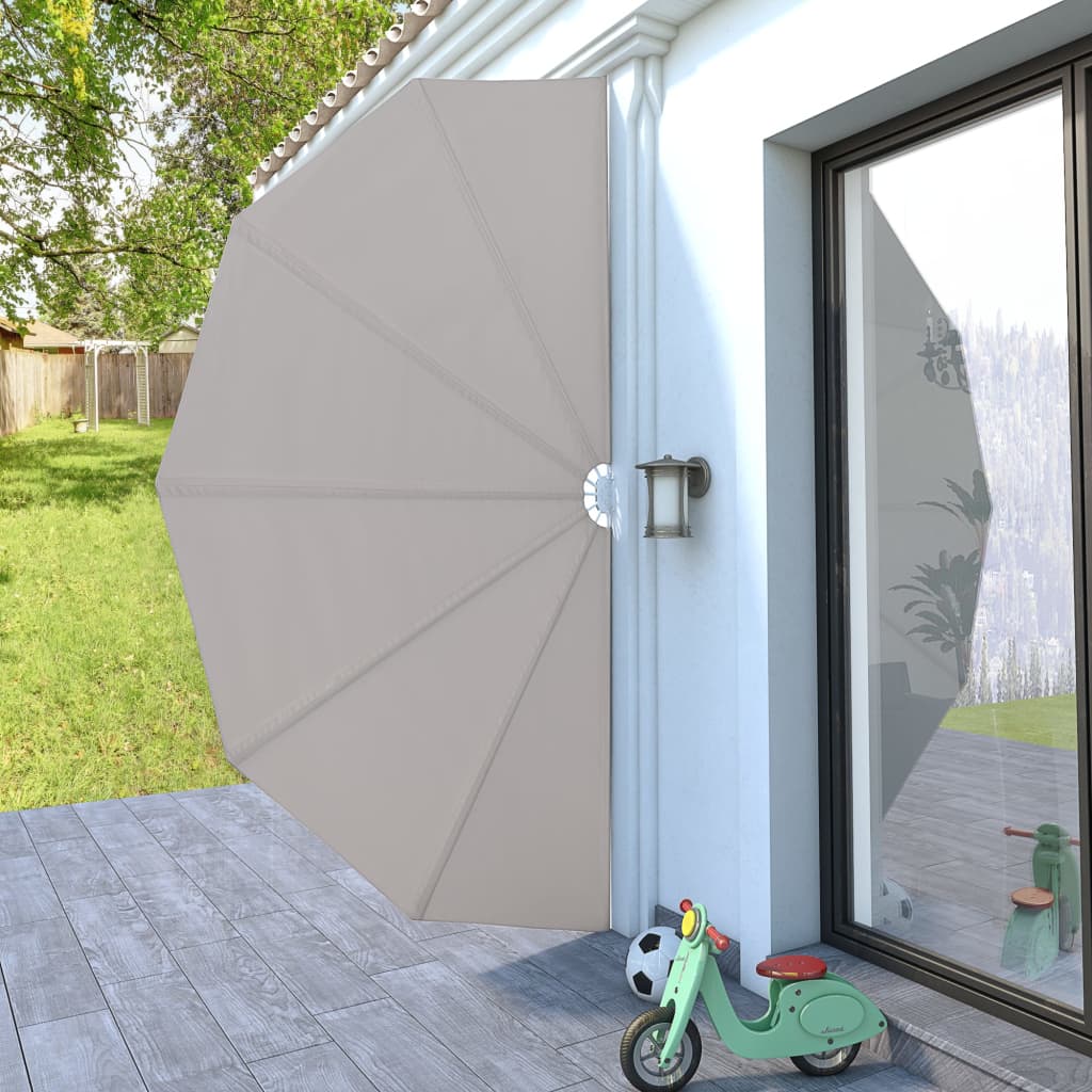 Copertină laterală pliabilă de terasă, crem, 200 cm GartenMobel Dekor