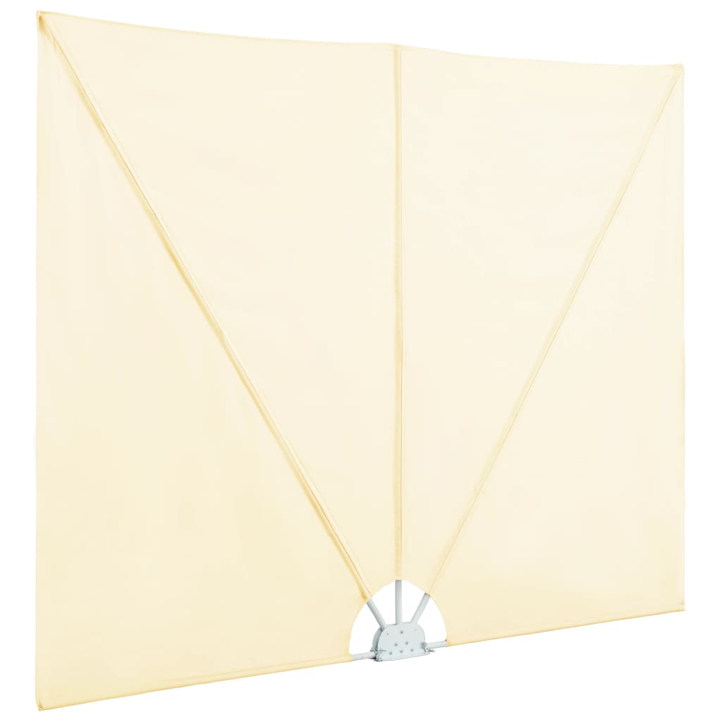 Copertină laterală pliabilă de terasă, crem, 240x160 cm GartenMobel Dekor