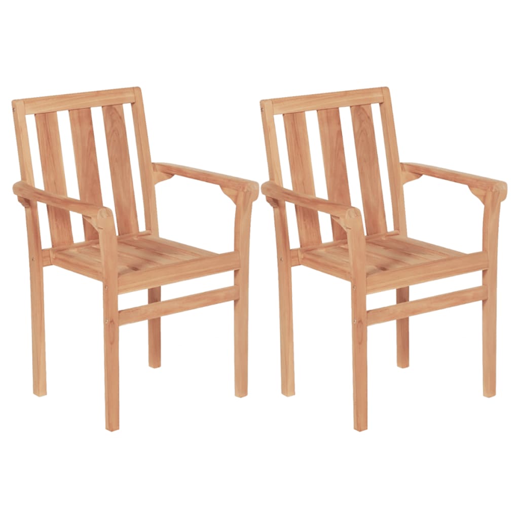 Set mobilier de bistro, 3 piese, lemn masiv de tec GartenMobel Dekor