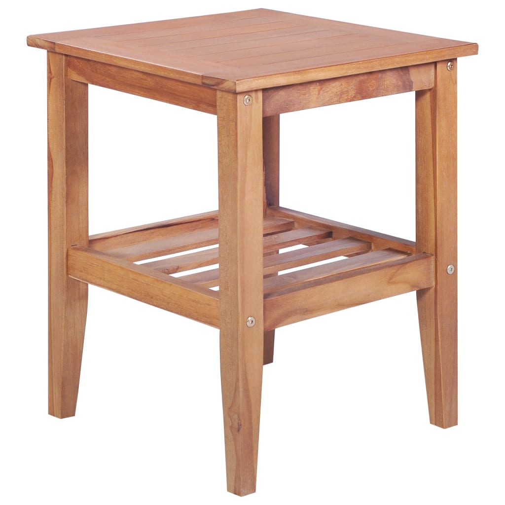 Set mobilier de bistro, 3 piese, lemn masiv de tec GartenMobel Dekor