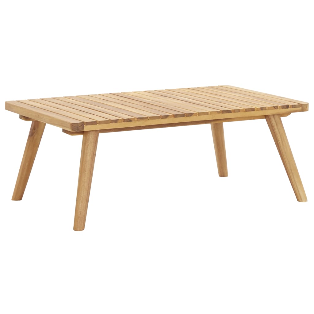 Set mobilier de grădină cu perne, 4 piese, lemn masiv de acacia GartenMobel Dekor