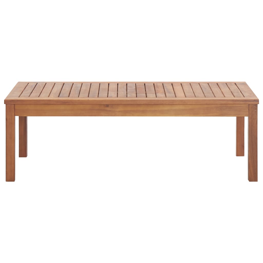 Set mobilier de grădină cu perne, 4 piese, lemn masiv de acacia    GartenMobel Dekor