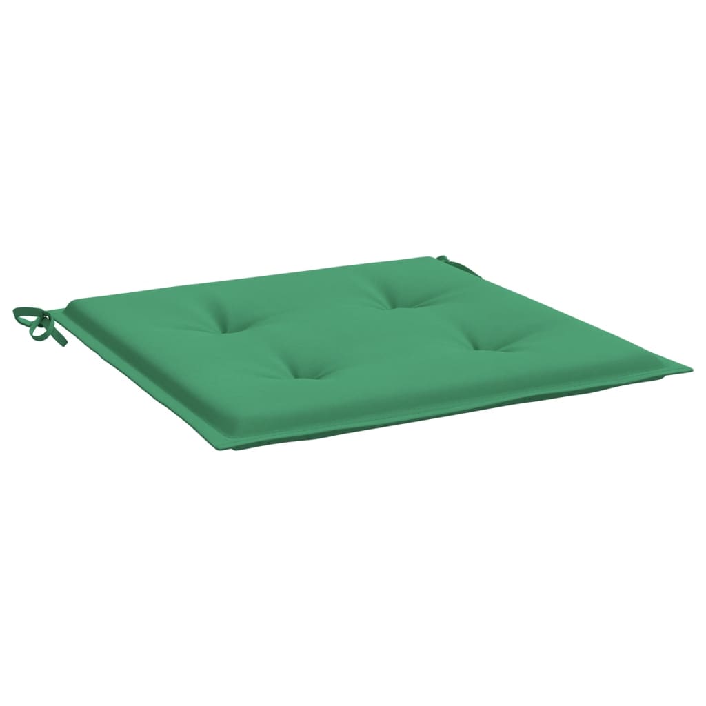 Perne scaune grădină 4 buc. verde 40x40x3 cm țesătură Oxford GartenMobel Dekor