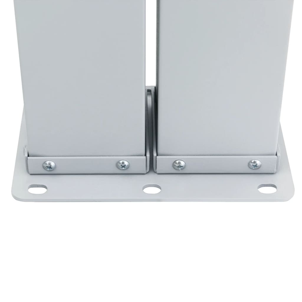 Copertină laterală dublă retractabilă, antracit, 170 x 600 cm GartenMobel Dekor